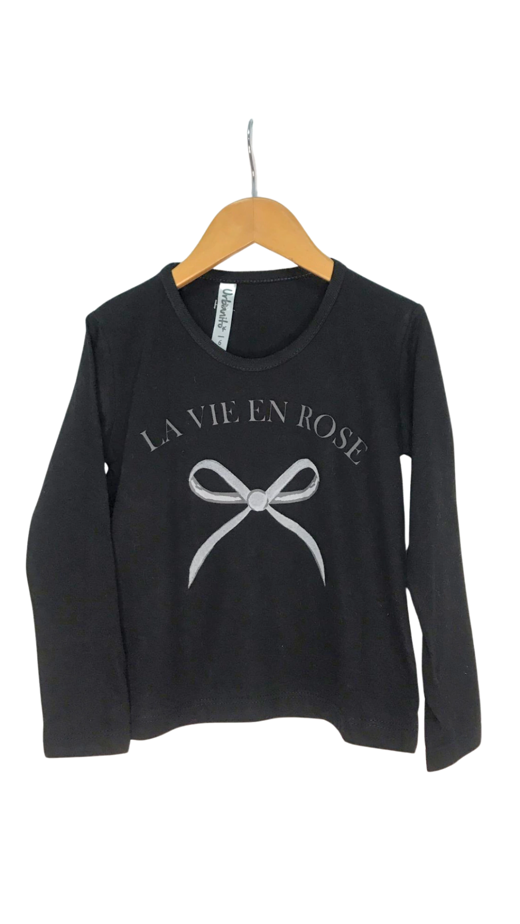 33404 Remera Moño LVR Negro