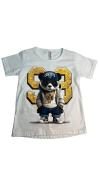 REMERA BLANCA OSITO