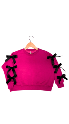 33904 Buzo Fucsia Con Moños - URBANITO