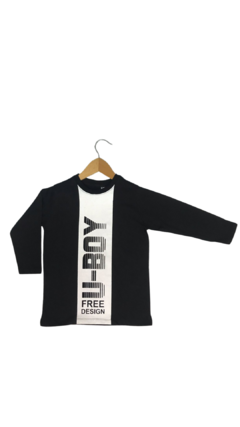 33431 Remera U-BOY Negra - comprar online
