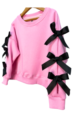33905 Buzo Rosa Con Moños - comprar online