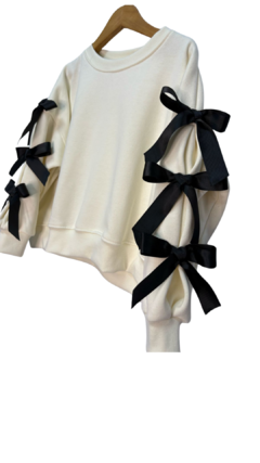 33903 Buzo Crudo Con Moños - comprar online