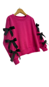 33904 Buzo Fucsia Con Moños - comprar online
