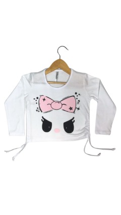 33419 Remera Moño Kumi Blanco