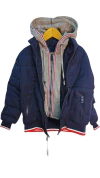 CAMPERA DOBLE DESMONTABLE AZUL - comprar online