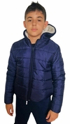 Campera Abrigo Azul Escolar Nene - comprar online