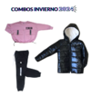 MEGA COMBO FOREVER ROSA + CAMPERA ABRIGO