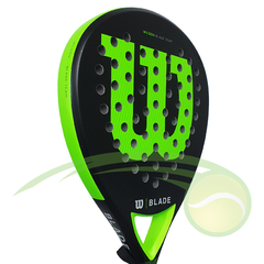 Paleta Wilson - Blade Team Negra y Verde - comprar online