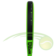 Paleta Wilson - Blade Team Verde y Negra - PadelCompras
