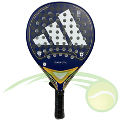 Paleta Adidas - Zukur CTRL azul y amarilla - PadelCompras