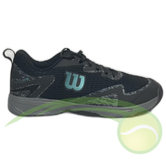 Zapatillas Wilson - K Padel 3.0 negro y verde metálico