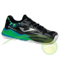 Zapatillas Joma - Spin negro/verde - comprar online