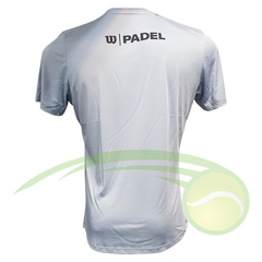 Remera Wilson - Half Padel Gris - comprar online