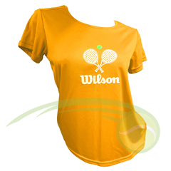 Remera Wilson - Dos Paletas Naranja Mujer