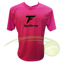 Top Force - Remera Dry Fit Rosa