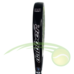 Paleta Dabber - Rober 8 Black Edition (Amarillo fluo) - PadelCompras