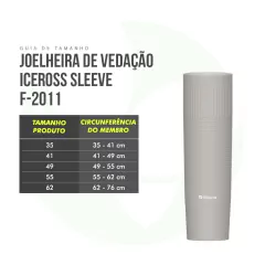 Joelheira Silicone Iceross Sleeve F-2011 - Ossur