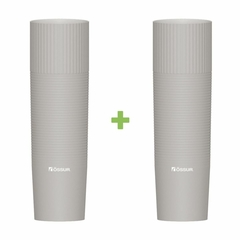 Combo 2 Joelheiras Silicone Iceross Sleeve F-2011 - Ossur