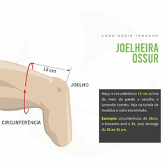 Combo 2 Joelheiras Silicone Iceross Sleeve F-2011 - Ossur