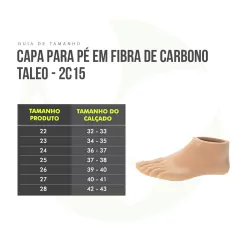 Capa Pé Taleo 2C15 - Ottobock