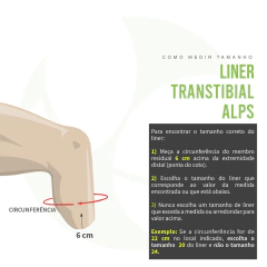 Liner Com Conexão  Alps Extreme Liner 6 Mm - Akdt Pldthd - Novva