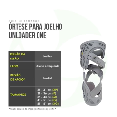 Órtese Joelho Apoio Lateral Unloader One B-240529 - Ossur