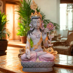Estátua Tara Tibetana da Cura - 70cm - comprar online
