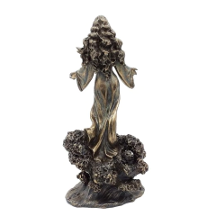 Estátua Iemanjá Orixá - "Rainha Das Águas" (28cm) - loja online