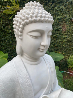 Imagem do Fonte Buda Buda Grandioso - Pó de Pedra (132cm)