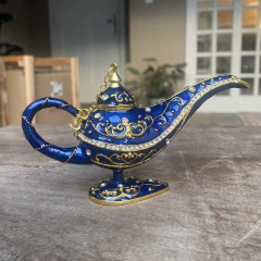 Lâmpada Mágica Metal (Aladim) - Zenz Arts