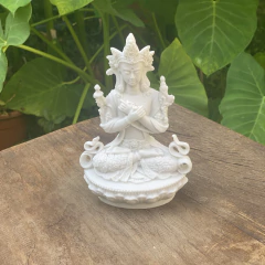 Escultura Deusa Tara - Marmorite (17cm) - comprar online