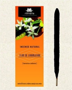 INCENSO NATURAL FLOR DE LARANJEIRA - 9unid - comprar online