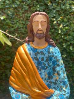 Jesus Meditando Gesso (19cm)(ATÉ 10 ÚTEIS DIAS PARA PRODUZIR) na internet
