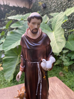 São Francisco de Assis - Resina (31cm) - loja online