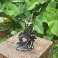Estátua Olokun Orixa - Resina Veronese - Zenz Arts