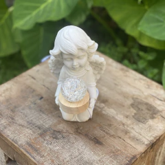 Imagem do Luminária Anjo USB - Mármore (22cm)