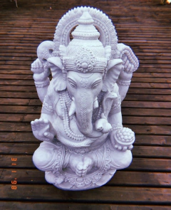 Escultura Ganesh Jardim