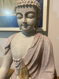 Luminária Buda Tibetano Marmorite 50cm - Colors na internet