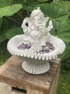 Fonte de Água Ganesha Sanfonada - Marmorite - comprar online