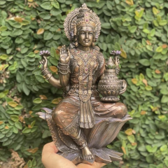 Escultura Deusa Hindu Lakshmi - Veronese - comprar online