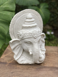 Escultura Ganesha 30cm - Fortuna Prosperidade - Marmorite - comprar online