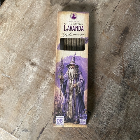 Incenso Lavanda Natural Vila Zen - (8unid)