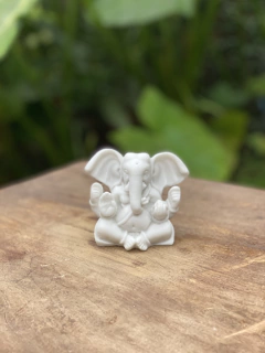 Ganesha 8cm - Fortuna Prosperidade - Marmorite - comprar online