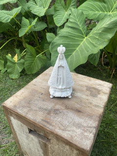 Escultura Nossa Senhora Aparecida - Marmorite (18cm) - comprar online