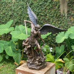 Escultura São Miguel Arcanjo - Veronese (78cm)