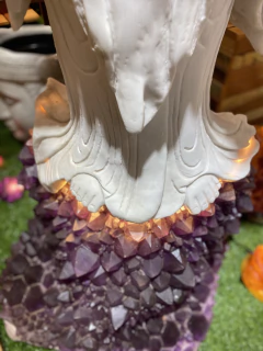 Imagem do Escultura Kuan Yin Ametista - Marmorite (175)