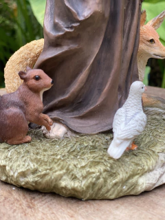 Imagem do Escultura São Francisco de Assis - Resina Veronese (30cm)