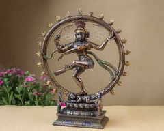 Estátua do Deus Hindu Shiva Dançando - Veronse 47cm - comprar online