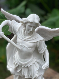 Imagem do São Miguel Arcanjo - Mármore (42cm)