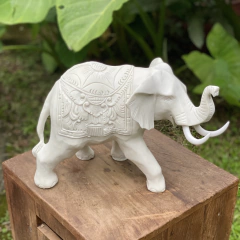 Elefante Indiano - Marmorite (40cm)